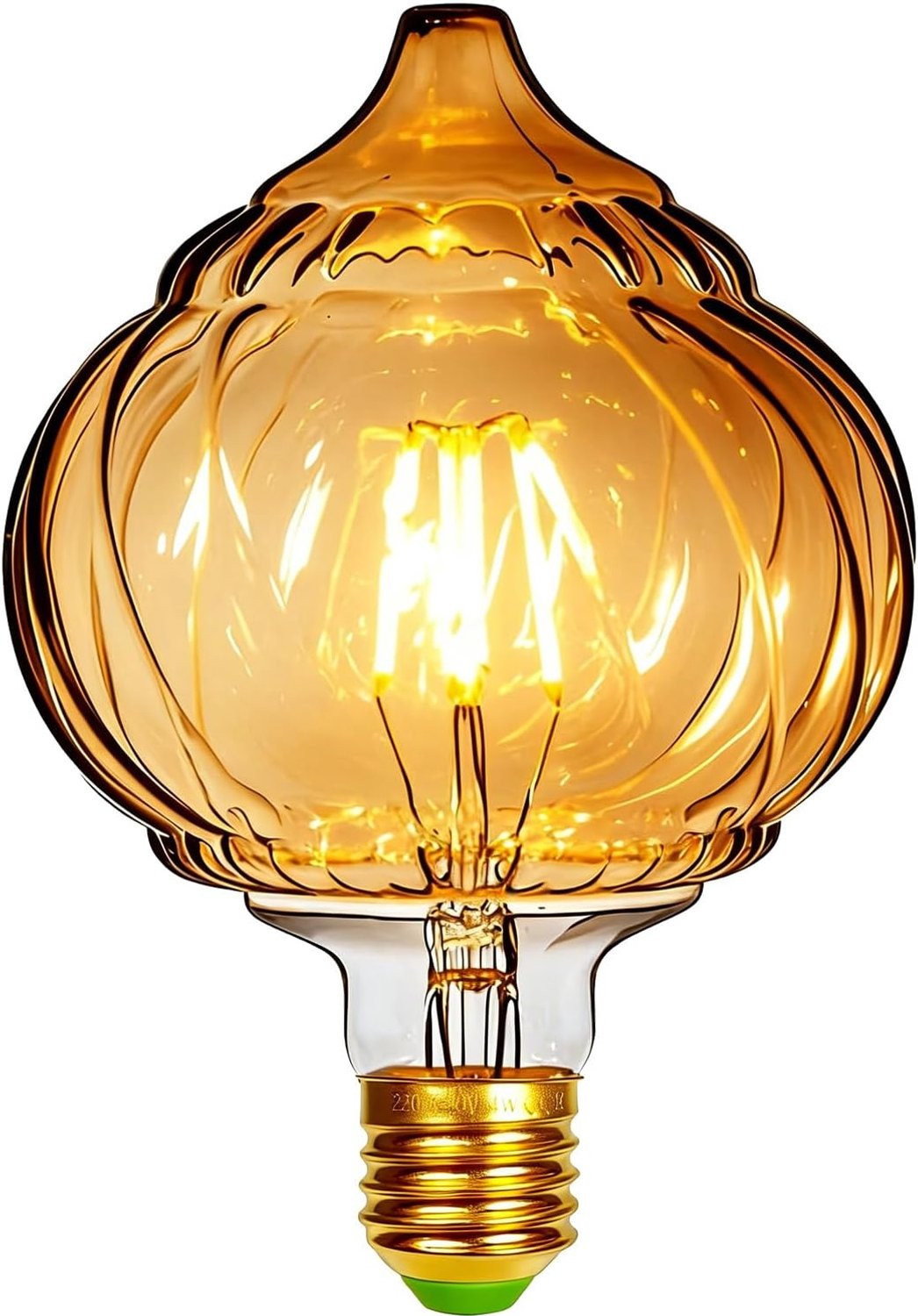 Vintage G125 LED-lamp Edison Warm Wit 2500 Kelvin - Big Globe Crystal - E27