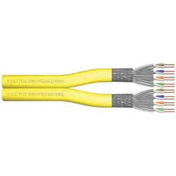 Digitus DK-1743-A-VH-D-1 Netzwerkkabel Gelb 100 m Cat7a