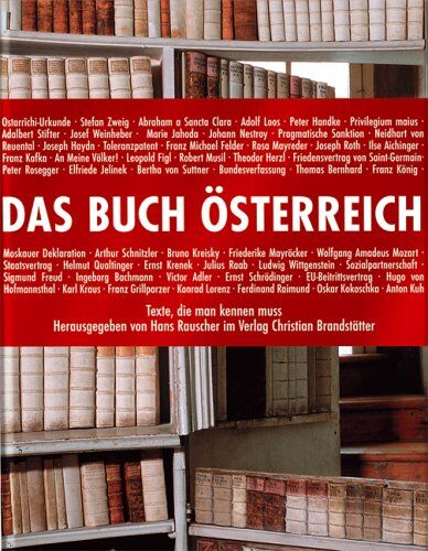 Hans Rauscher - Das Buch Österreich. Texte, die man kennen muss - Preis vom 09.10.2026 07:28:09 h