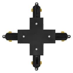 OSRAM TRACKLIGHT Cross Connector Black – Kreuzverbinder für TRACKLIGHT-Stromschienen