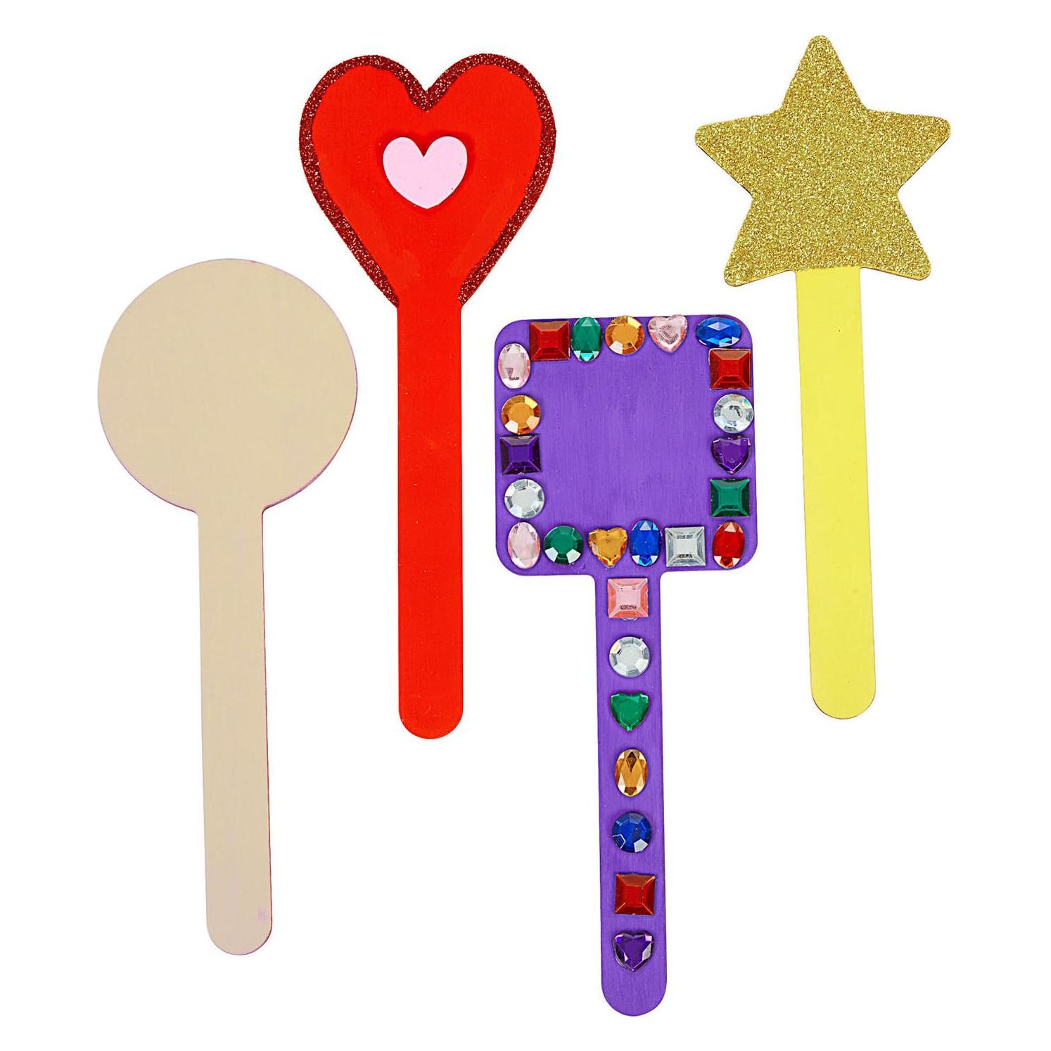 Colorations Färbungen - DIY-Holzstäbchenformen, 4 Designs, 20 Stück. (46060730)