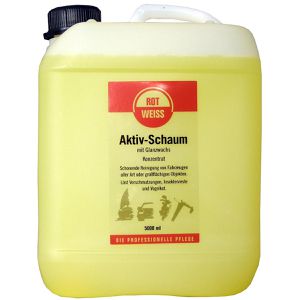 RotWeiss Autoshampoo Aktiv-Schaum, mit Orangenduft, Konzentrat, 5 Liter
