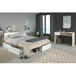 Parisot Schlafzimmer-Set "Most 61" Akazie-Weiß