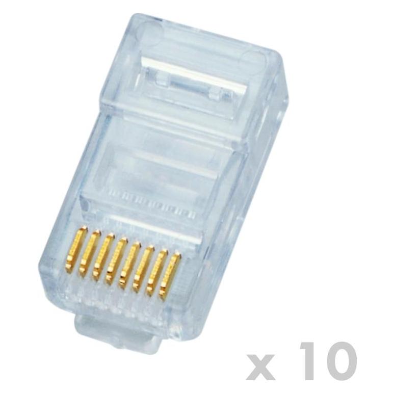 Datacom Connector RJ45 UTP 8p8c Cat5e 10pcs (wire) (50271008003)