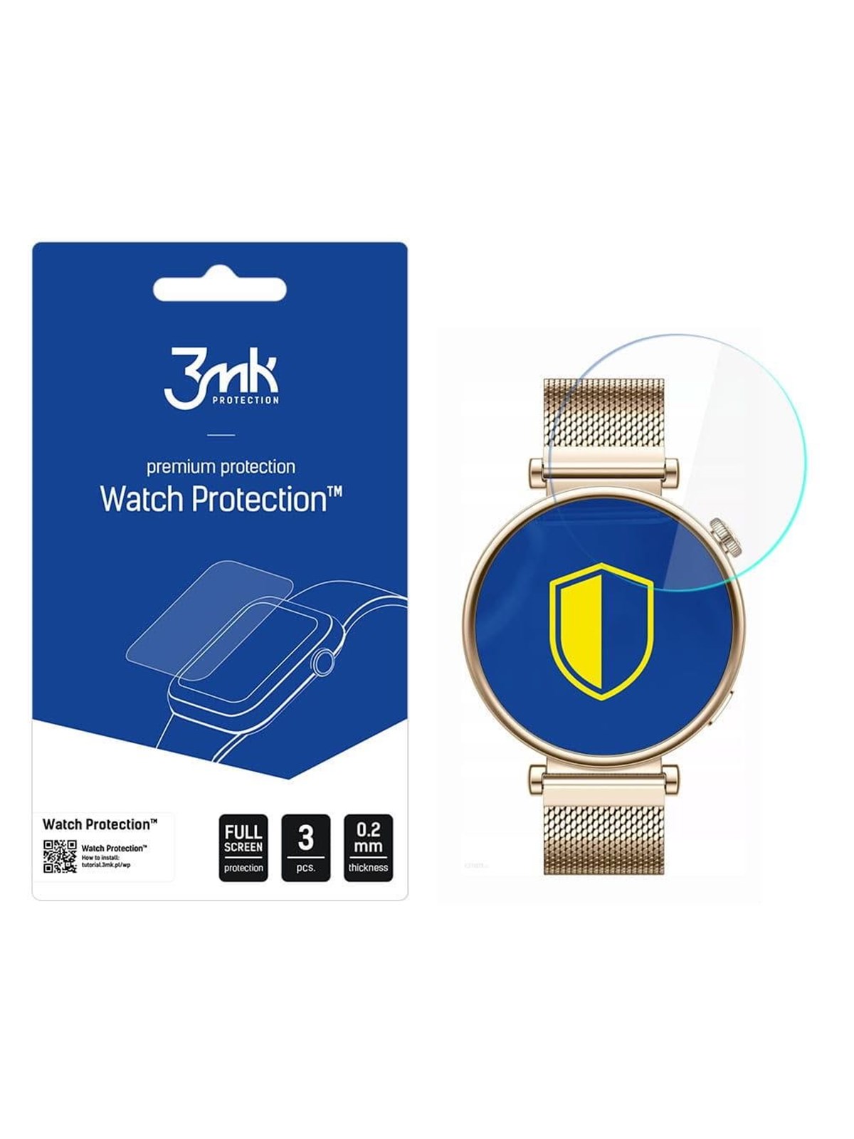 3mk Huawei Watch GT 4 41mm - Watch Protection v. FlexibleGlass Lite