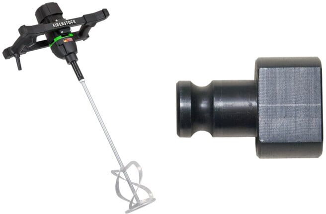 Set EIBENSTOCK Rührwerk EHR 20.1 R Set + Eibenstock Einsatz für Schnellwechseladapter