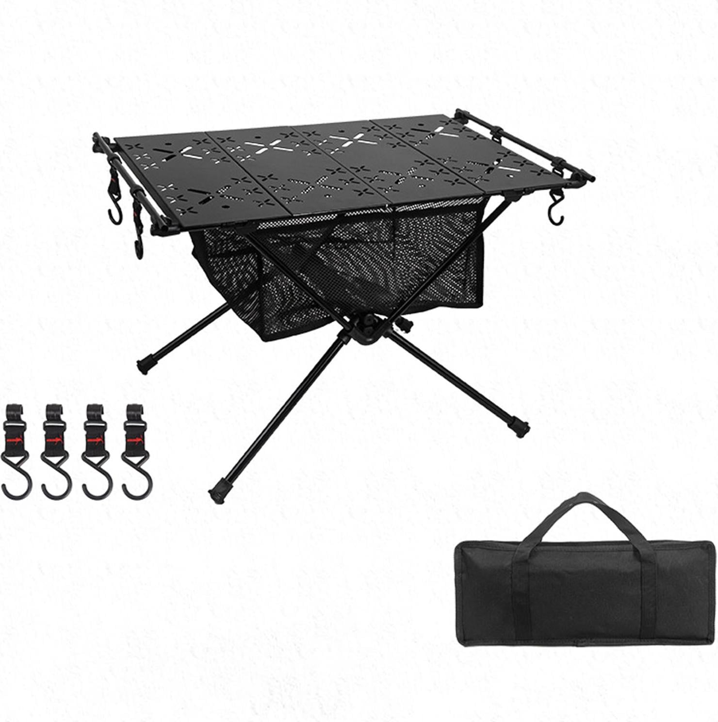 IGT ultralichte opklapbare aluminiumtafel voor kamperen en barbecueën
