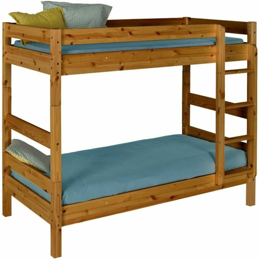 ID Kids Litera convertible separable madera maciza miel 80x190 cm