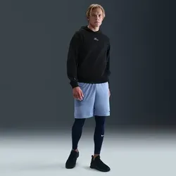 NIKE Herren Kapuzensweat M NP DF NPT MIDLAYER HOODIE, Größe M in Blau BLACK/WHITE
