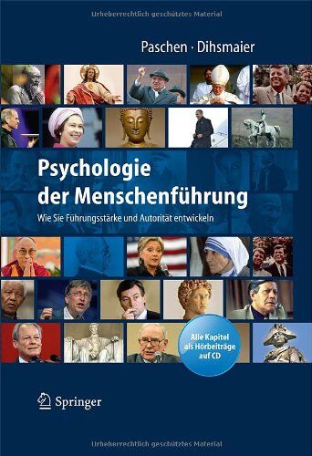 Michael Paschen - Psychologie der Menschenführung: Wie Sie Führungsstärke und Autorität entwickeln. Alle Kapitel als Hörbeiträge auf CD - Preis vom 02.10.2026 23:42:20 h