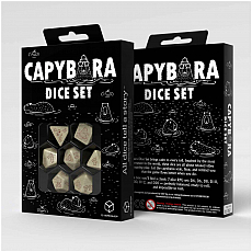 Q-Workshop Würfelset - Capybara - Sleepie - 7 Würfel 305946