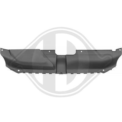 DIEDERICHS Luftkanal 1018001 Fahrzeugfront für Audi
