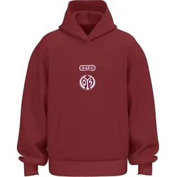 JAKO Kinder Mainz 05 Hooded Sweat Freizeit, Größe 116 in Rot Rot