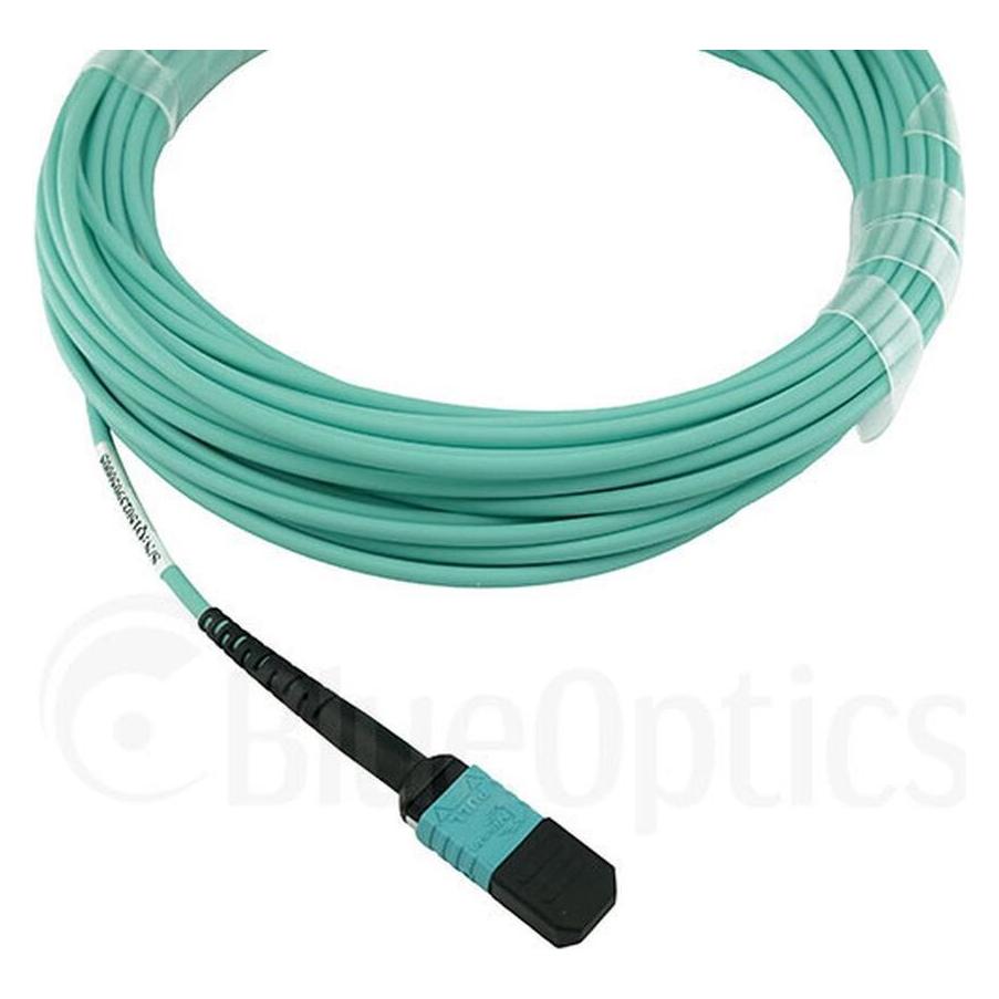 BlueOptics QSRCABLE10M kompatibles MPO-MPO OM3 Patchkabel 10 Meter (QSRCABLE10M-BO)
