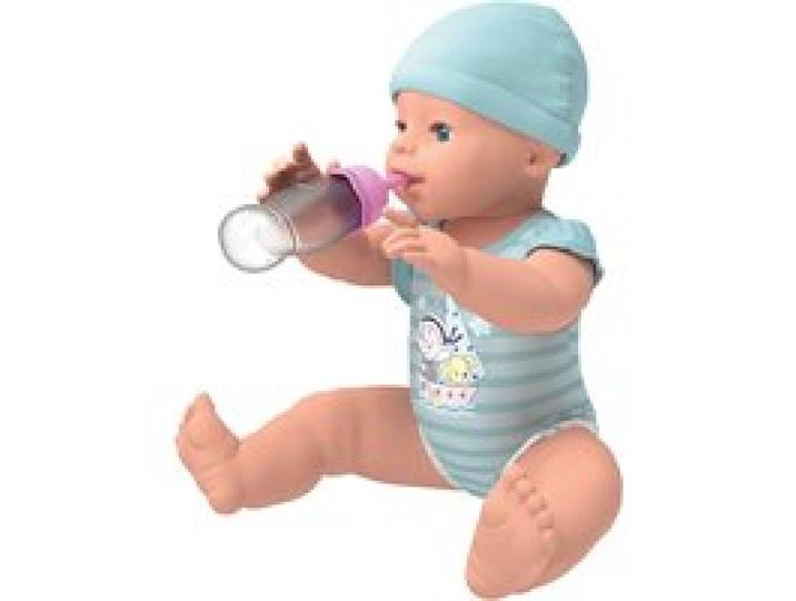 PLAYTIVE Poupon qui boit et fait pipi (Turquoise)