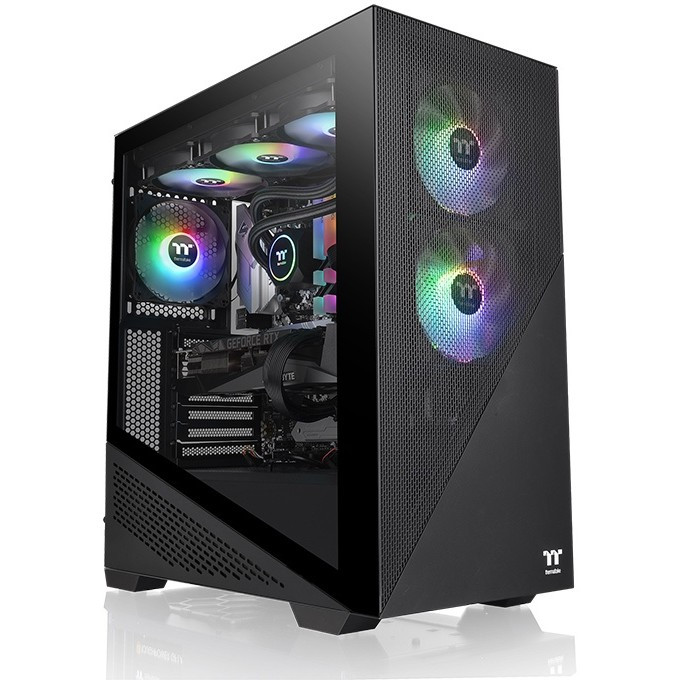 Thermaltake Divider 370 TG E-ATX ARGB Sync Computerbehuizing Black