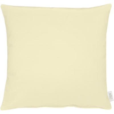 Dekokissen APELT "4362 Rips Uni" Gr. 1, beige (natur, unifarben), B:39cm L:39cm, Mischgewebe, Dekokissen_Sitzkissen_Kissenhüllen, Wasser- und Schmutzabweisend