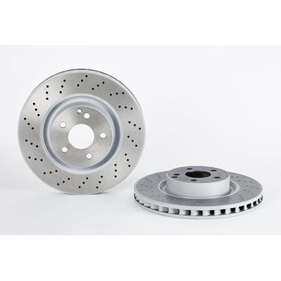BREMBO Bremsscheibe COATED DISC LINE 09.A732.11 335mm 32mm für Mercedes BRABUS