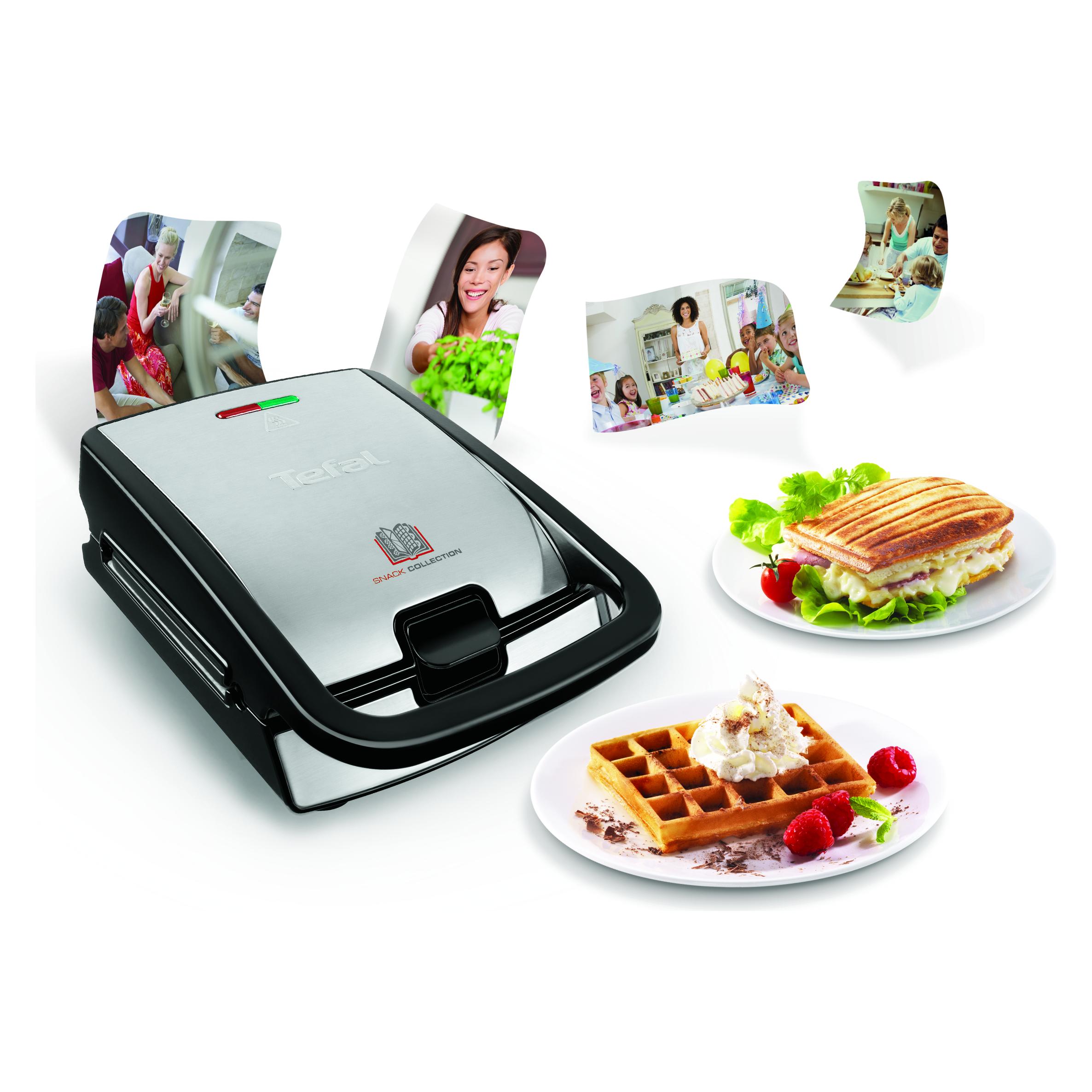 Tefal Snack Collection inkl. 4 Platten (SW854D)