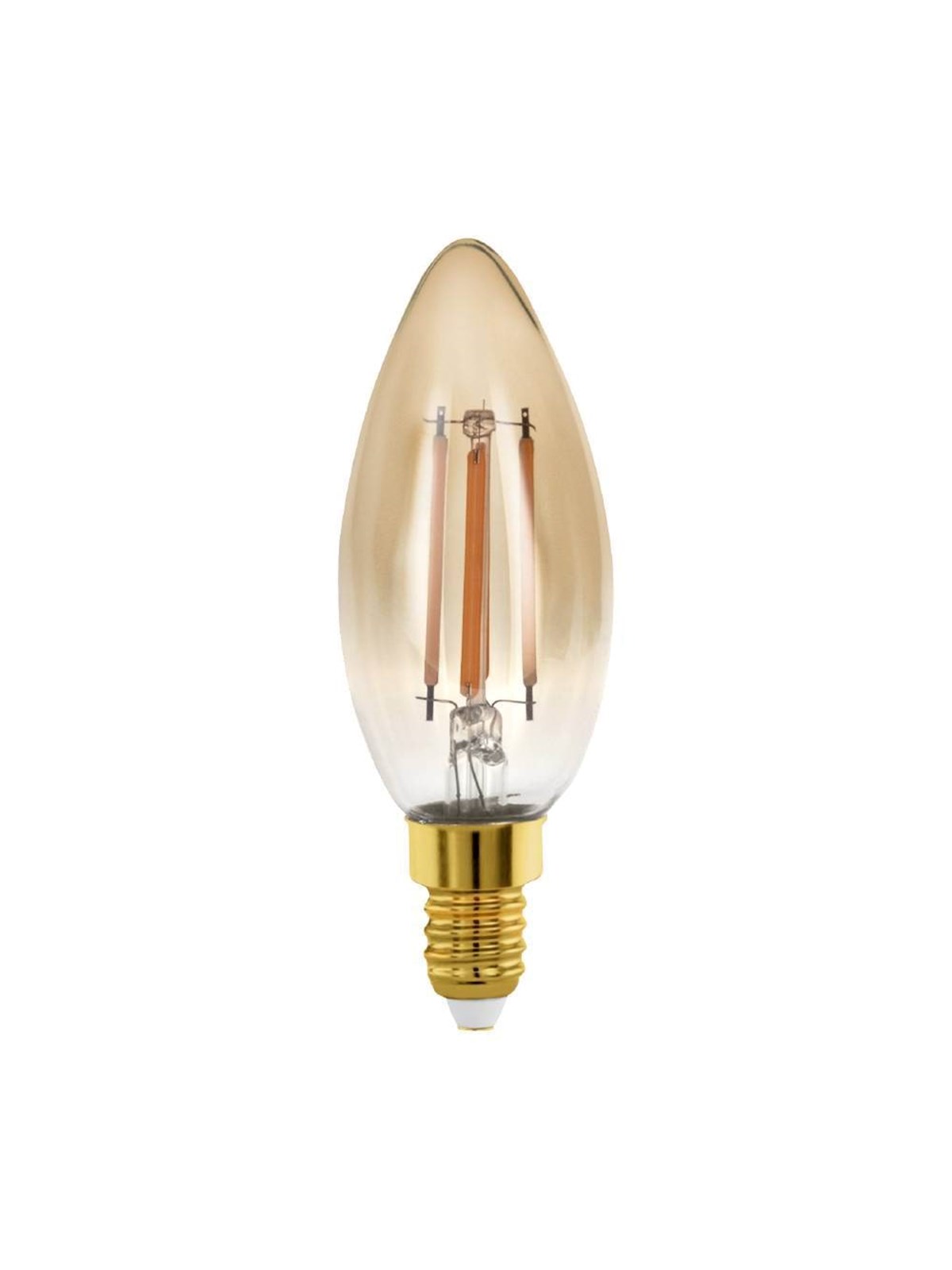 EGLO LED-Lampe C35 Candle 4W/817 300 lumen amber dimmable E14