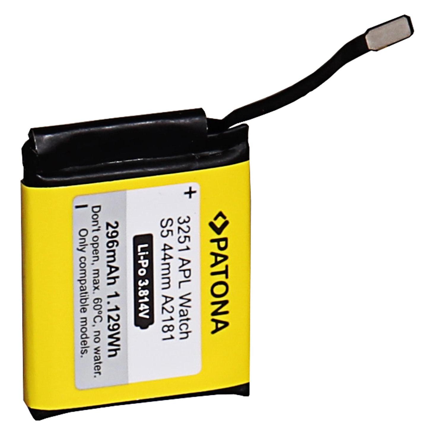 Patona Akku f. Apple Watch Serie 5 44mm A2181 (PT3251)