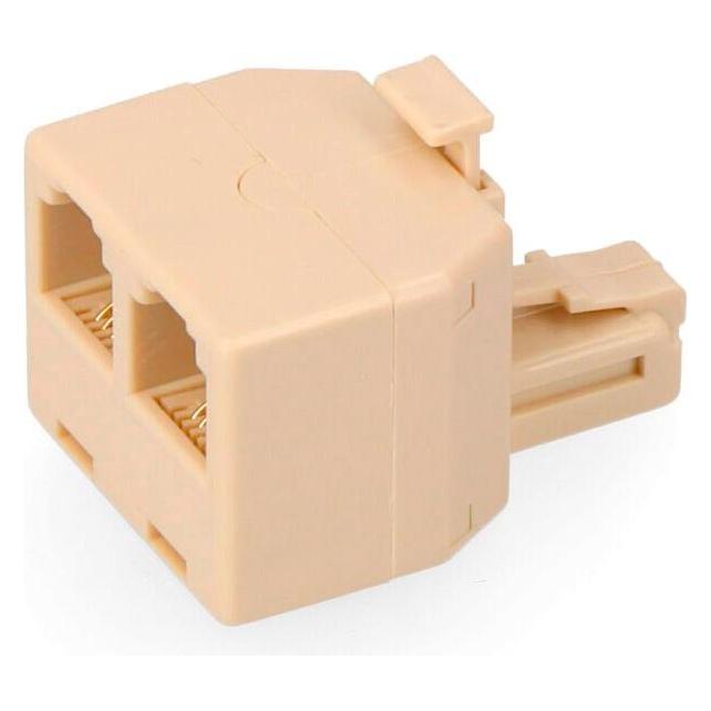 EDM Telephone adapter 2 ways (49435934)