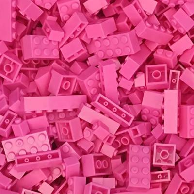 Uplift Treasures 120 240PCS Colorful City Building Blocks Set rose Red 250g 240pcs
