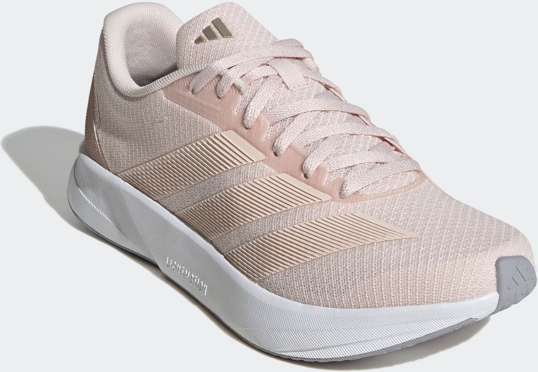 Laufschuh ADIDAS PERFORMANCE "DURAMO RC2 RUNNING", Damen, Gr. 38,5, rosa (wonder quartz, wonder quartz, cyber metallic), Textil, Schuhe Laufschuh, sehr leicht