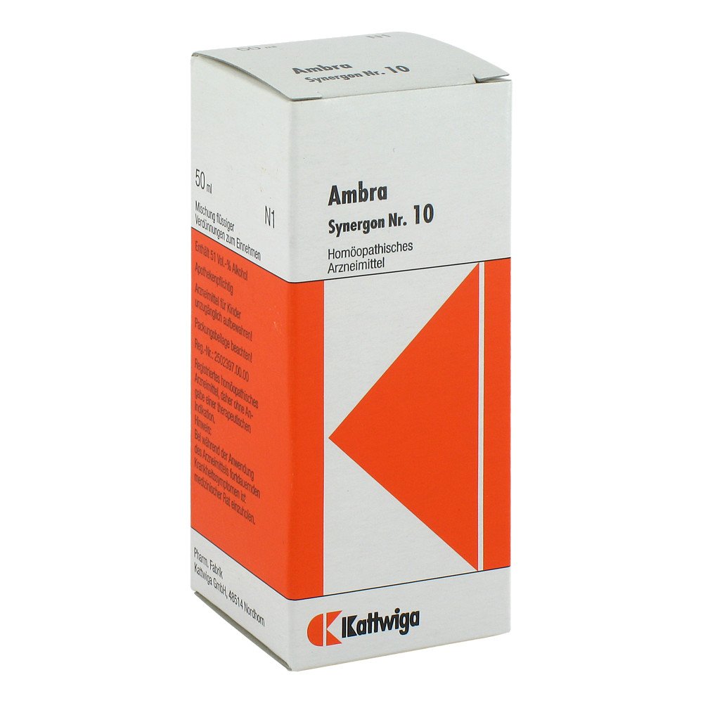 Kattwiga Arzneimittel GmbH Synergon 10 Ambra Tropfen 01855063