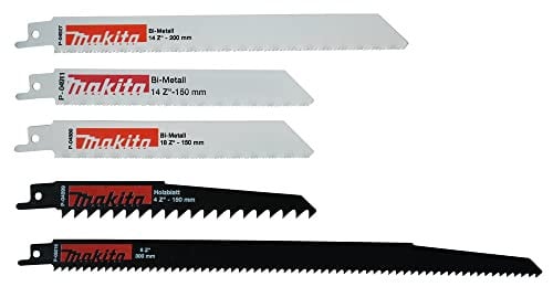 Makita P-83945 reciprozaagbladen-assortiment 5-delig