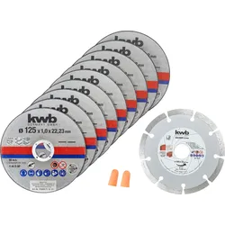 kwb Dünn+Dia Trennsch 125 Dose 10t 712032