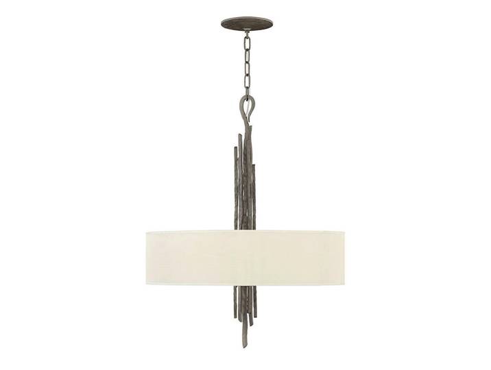 Elstead Lighting Hängeleuchte, Dunkelbraun, Metall, 61x91.5x61 cm, RoHS, Lampen & Leuchten, Innenbeleuchtung, Hängelampen, Pendelleuchte