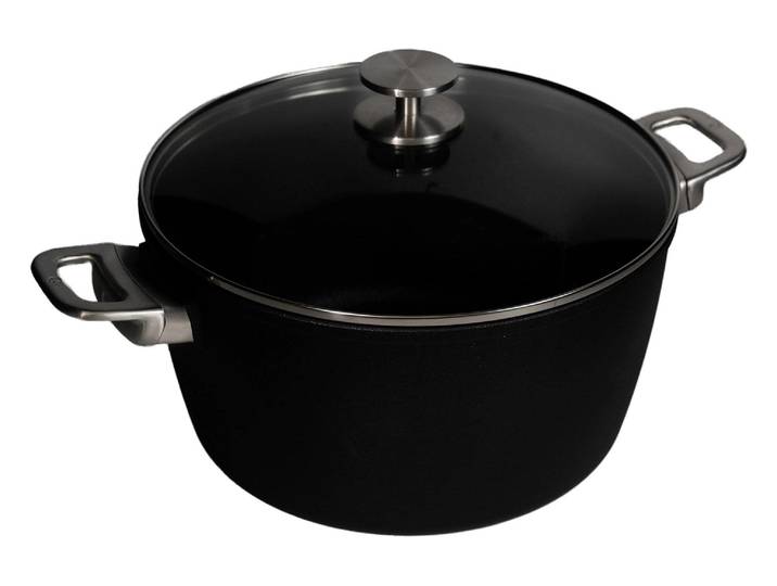 Kochtopf SWISS DIAMOND CXD , schwarz (silberfarben), Ø:24cm, Töpfe, Kochtopf