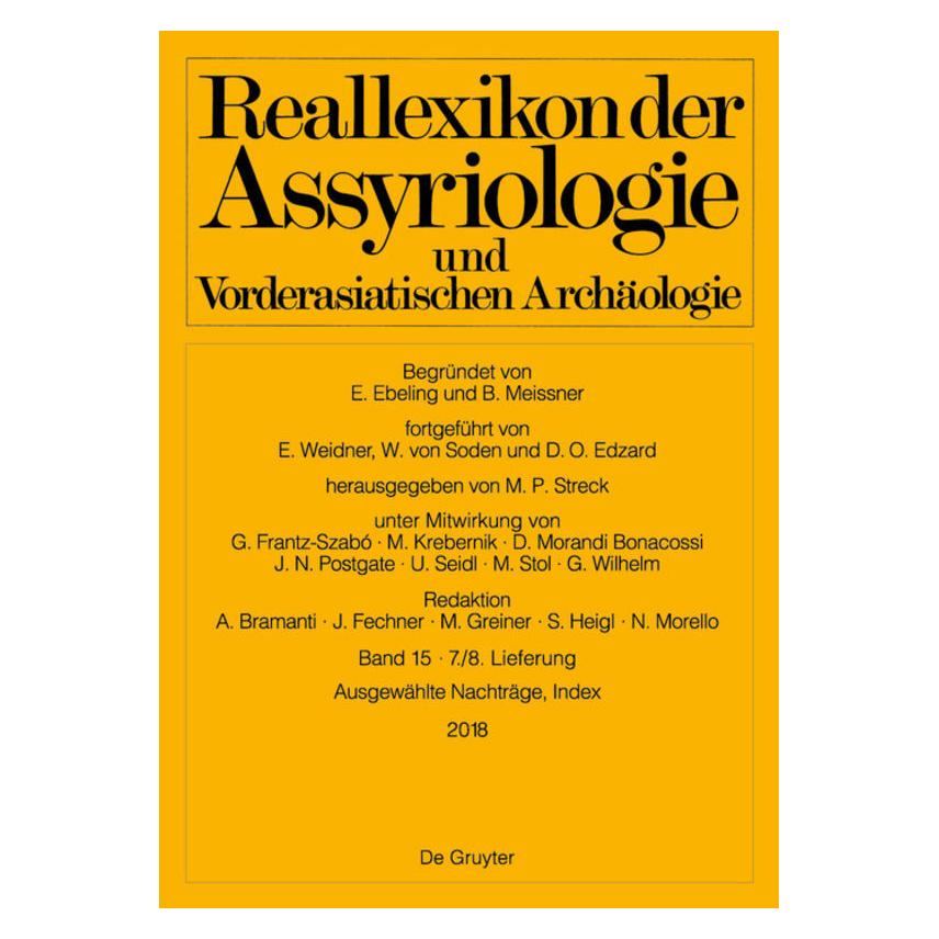 De Gruyter Ausgewählte Nachträge, Index (Deutsch, Softcover, Dietz O u a Edzard, Ernst Weidner, Wolfram von Soden) (56828024)