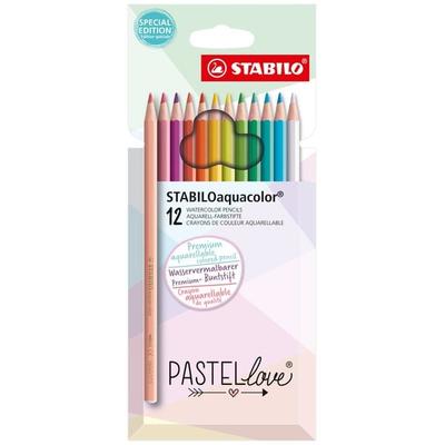 STABILO Buntstift aquacolor Pastellove