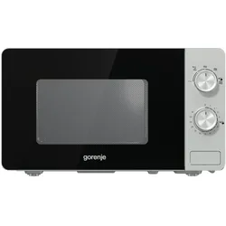 Gorenje MO 20 E1S, Mikrowelle, Schwarz, Silber