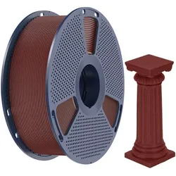 Sunlu PLA High-Speed Marble Filament, 1,75mm, 1kg - Farbton: Brick Red