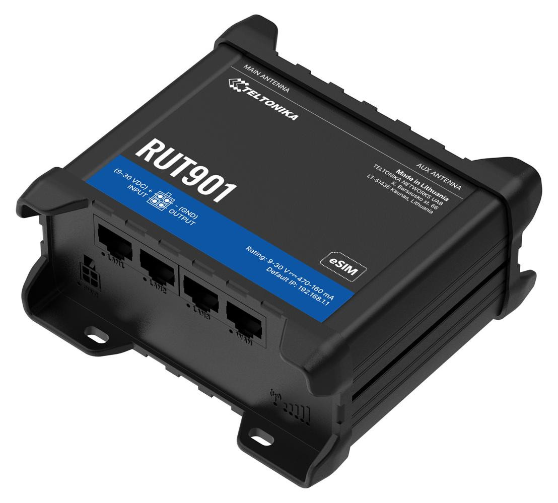 Teltonika RUT901 LTE/4G Router met eSIM