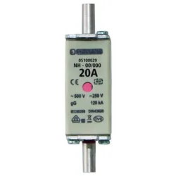 PROTEC NH-Sicherungseinsatz PSI NH000 20A KTF-C