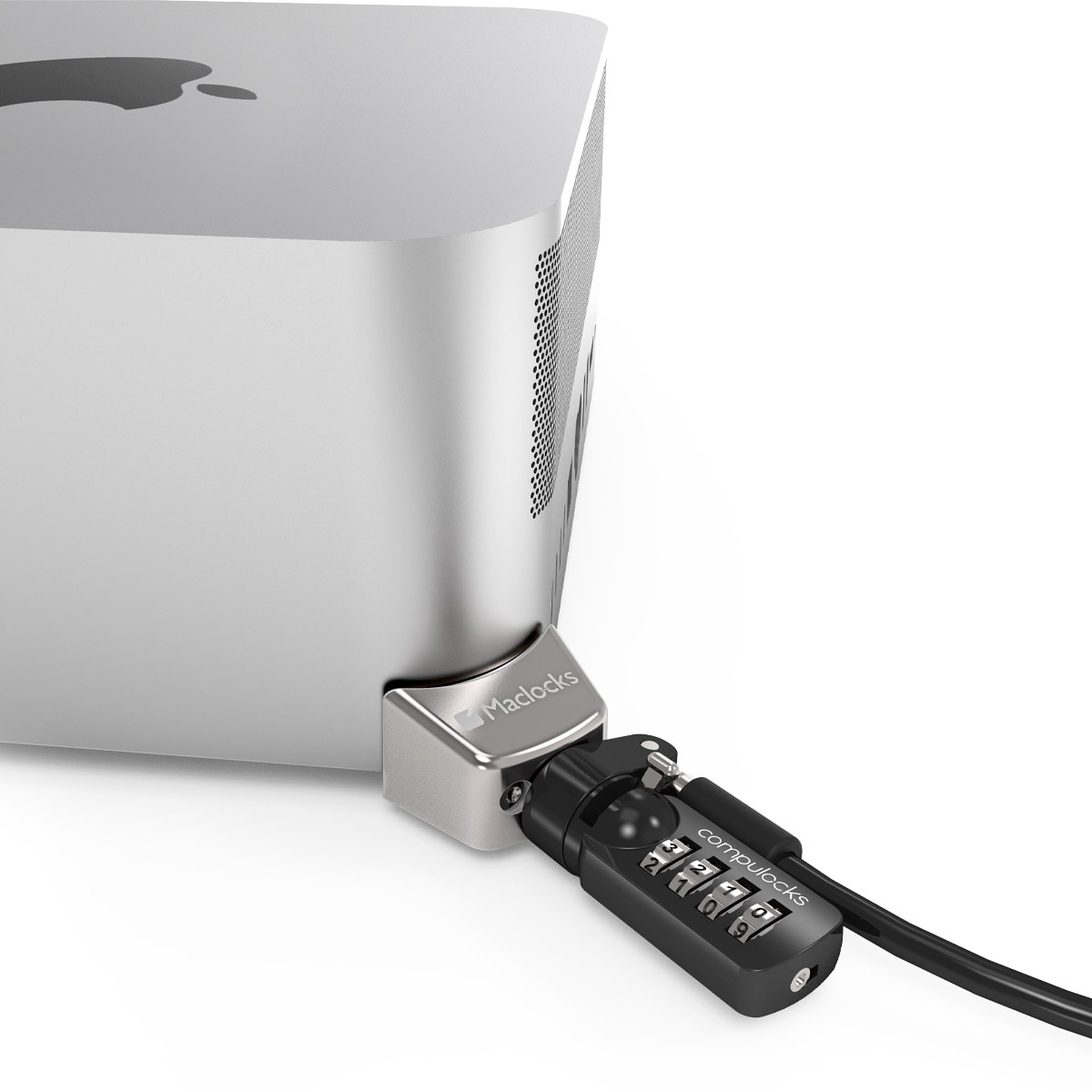 Maclocks Compulocks Mac Studio Combination Cable Ledge Sicherheitsschloss MSLDG01CL