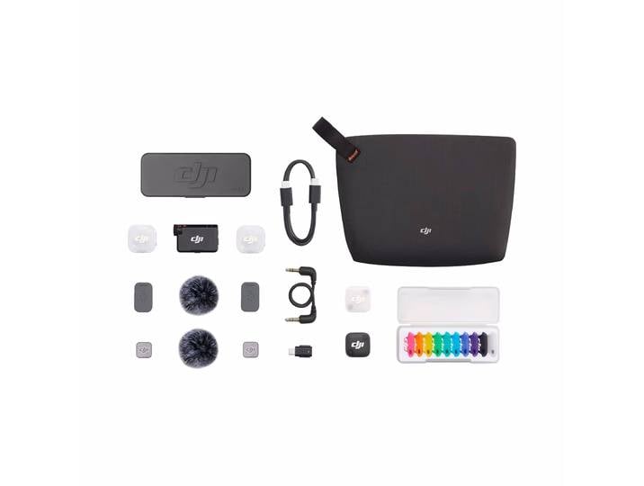 DJI Mic Mini 2 (2 TX + 1 RX + Charging Case) Mini Mic – Action Cam Zubehör