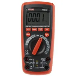 RS PRO, Multimeter, RS9963T Digital Multimeter,TRMS, IP67 (CAT II 600V, Hand-Multimeter)