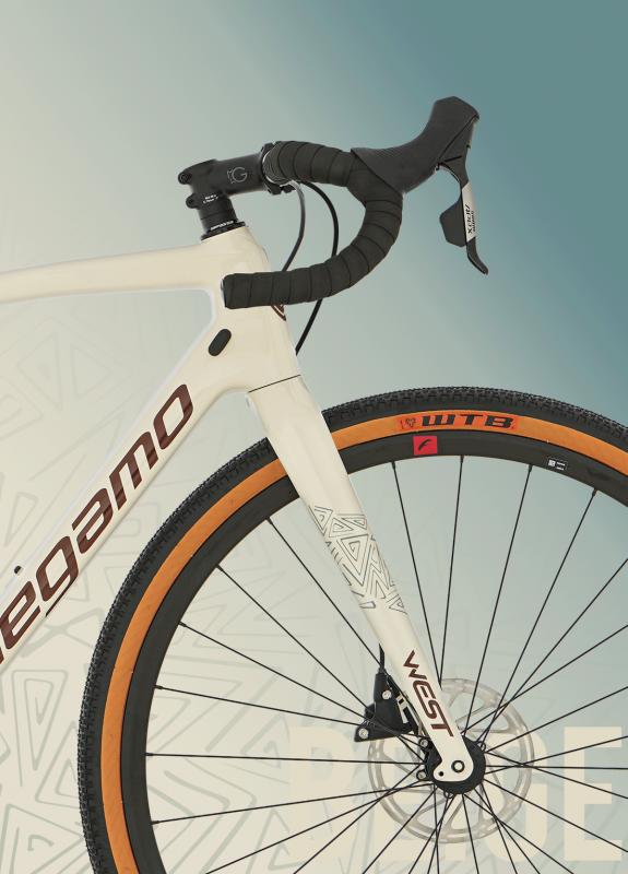Megamo Gravel bike  new WEST 10 in carbonio Sram APEX 1x12 2025