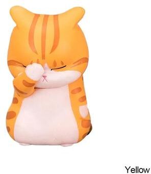 Uplifted Finds Kawaii Cute Cat Doll Ornaments For Desktop And Home Decoration yellow