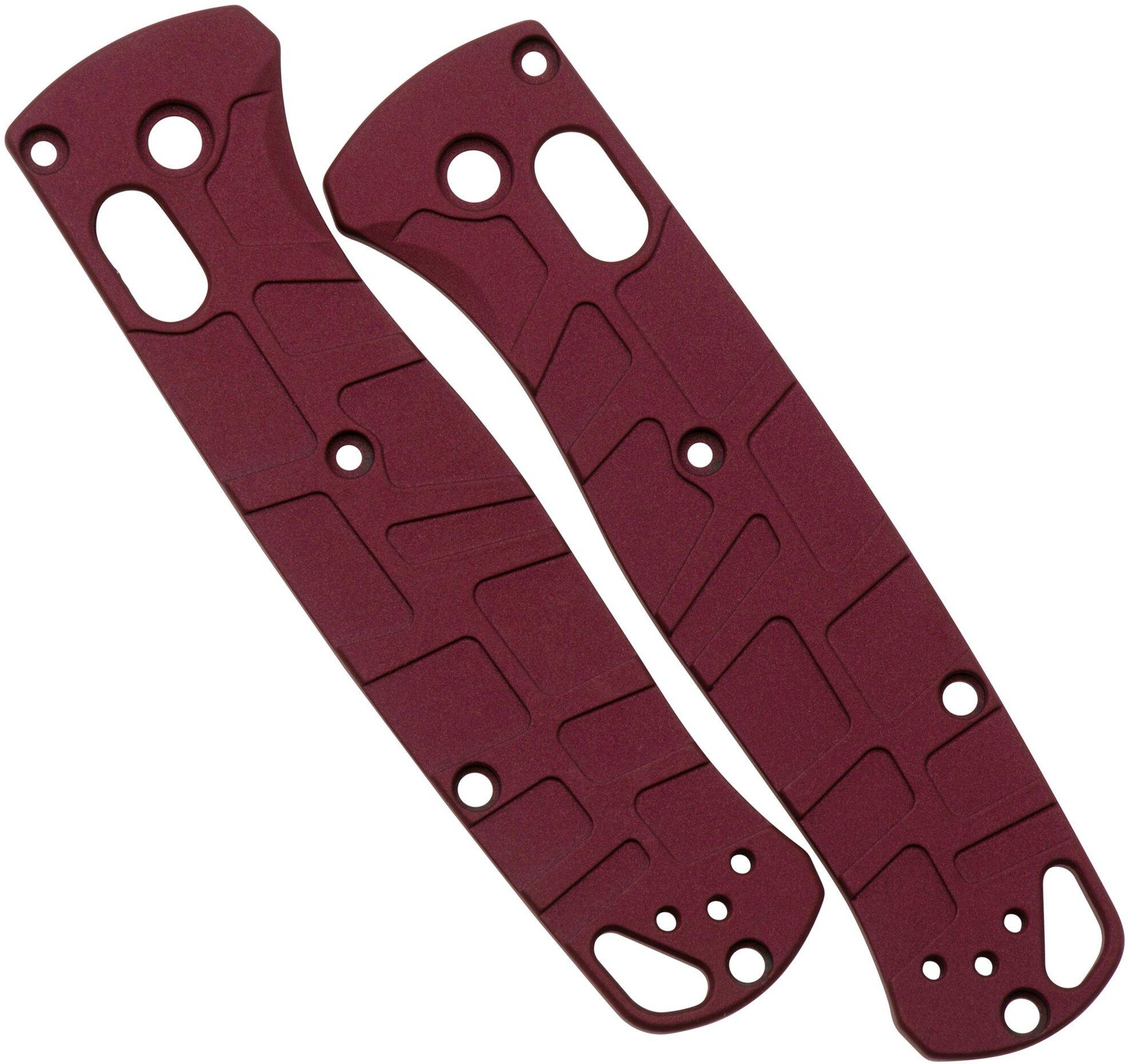 Okładziny Lex Custom Benchmade Bugout 535 Scales BUTH320 Turtle Cranberry Frost Titanium