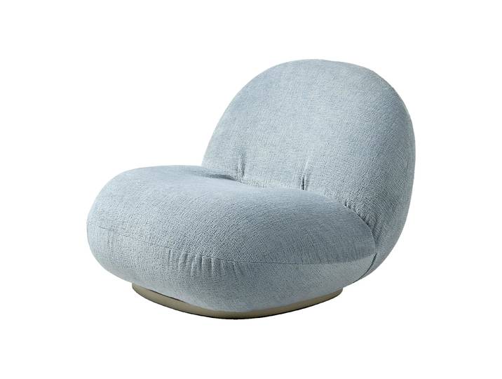 GUBI Pacha Loungesessel Mumble 10-pearl gold