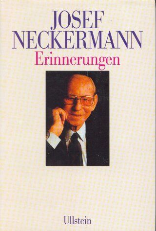 Josef Neckermann - Erinnerungen - Preis vom 30.09.2026 09:01:18 h
