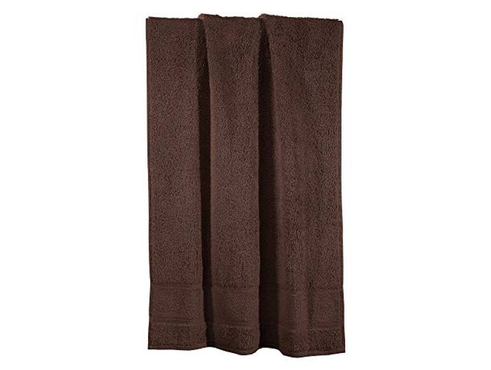 Erwin Müller Duschtuch Karlsruhe 100% Baumwolle Dunkelbraun Größe 70x140 cm - extrem saugstark, leicht, flauschig weich, hautschmeichelnd (weitere Farben)