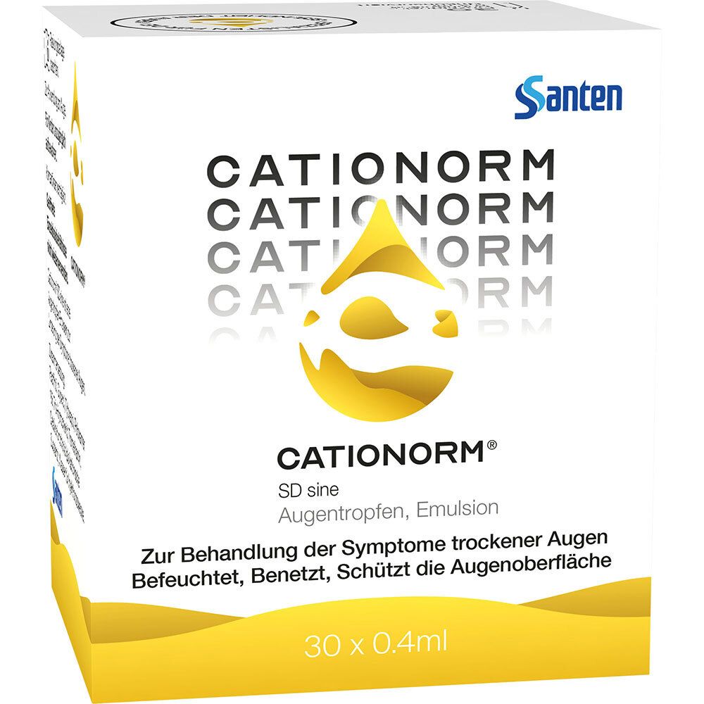 Cationorm SD sine Einzeldosispipetten 30x0,4 ml