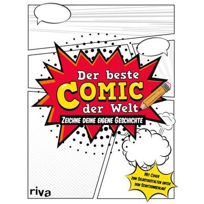 Der beste Comic der Welt – Mit Cover zum Selbstgestalten, Taschenbuch von , Riva, 978-3-7423-1848-0